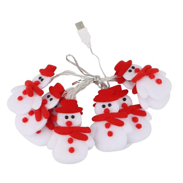 LED Snowman String Light